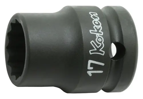 Today Only Ko-ken 14406M-27 1/2 Sq. Dr. Socket 27mm 12 point Length 40mm Thin walled